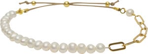 Amelia Bracelet Freshwater Pearl - Gold