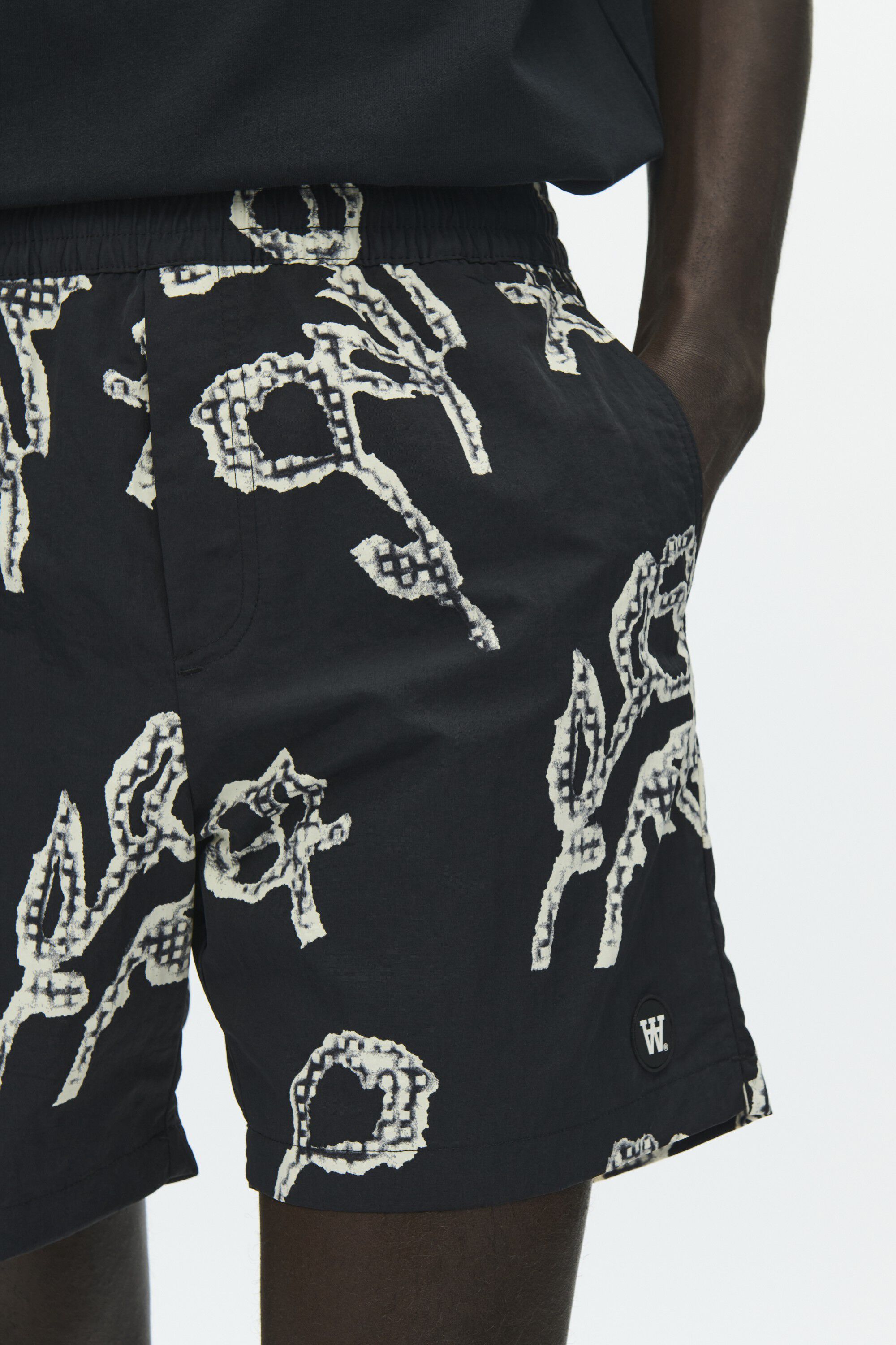 WWDub swim trunks AOP 25347