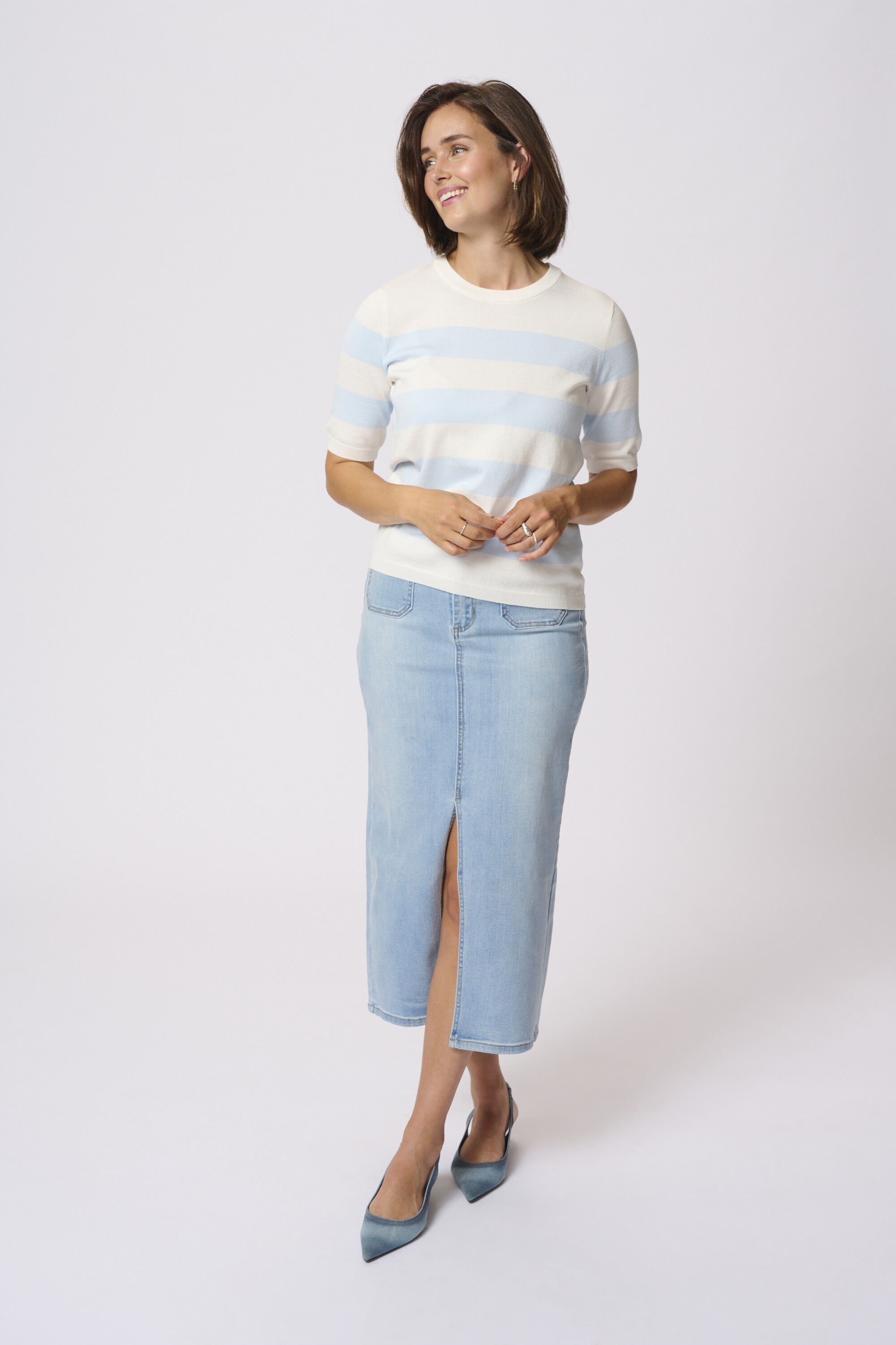 KAlizza Striped Knit
