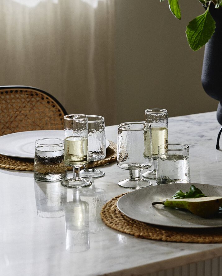 VITA tall wine glass - clear