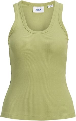 JXFRIDA SL U-NECK TOP JRS NOOS