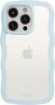 Wavy Case iPhone 15 Pro Max Mineral Blue/Transparent