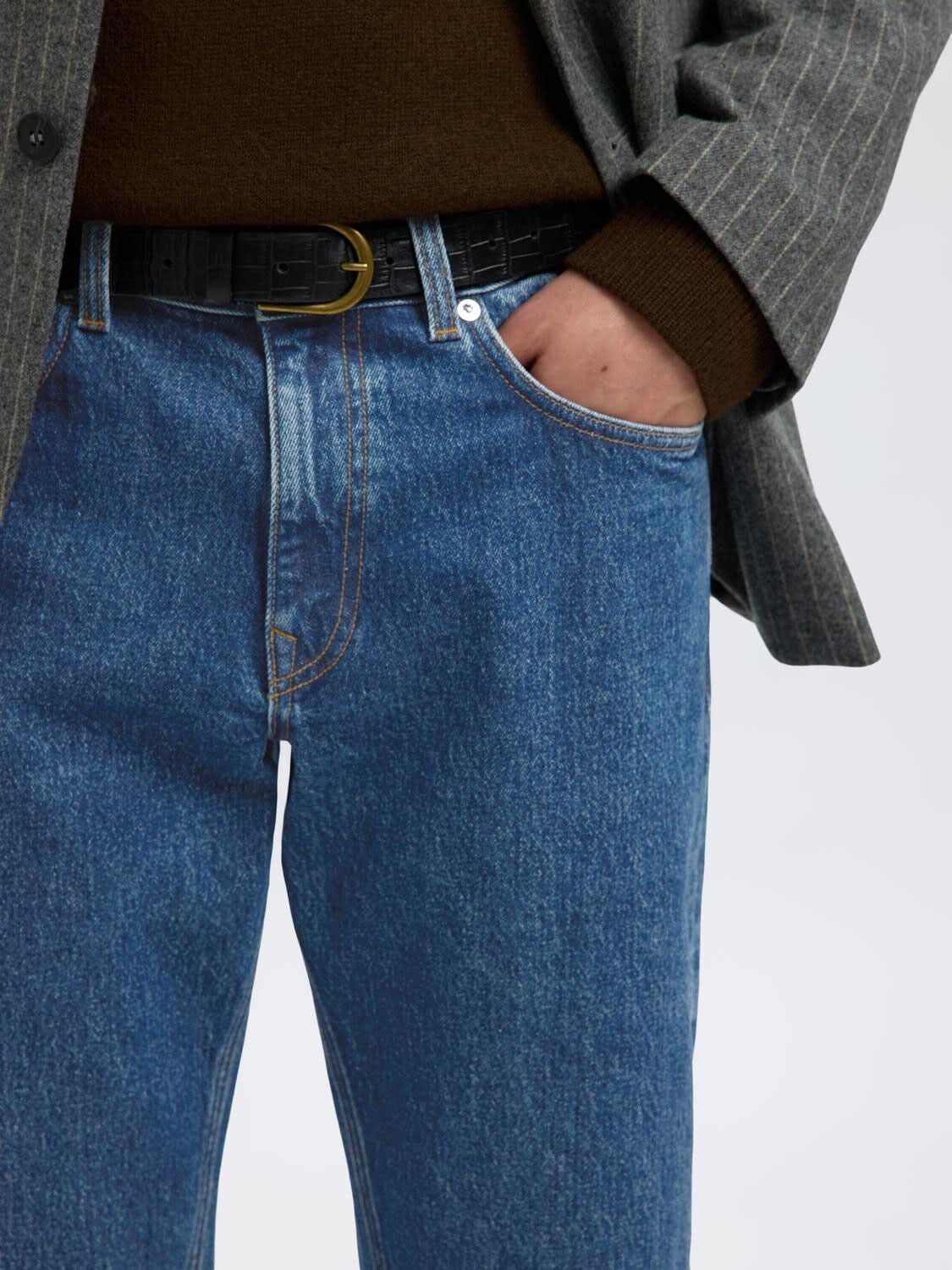 SLH196-STRAIGHT BEN KORI JEANS NOOS