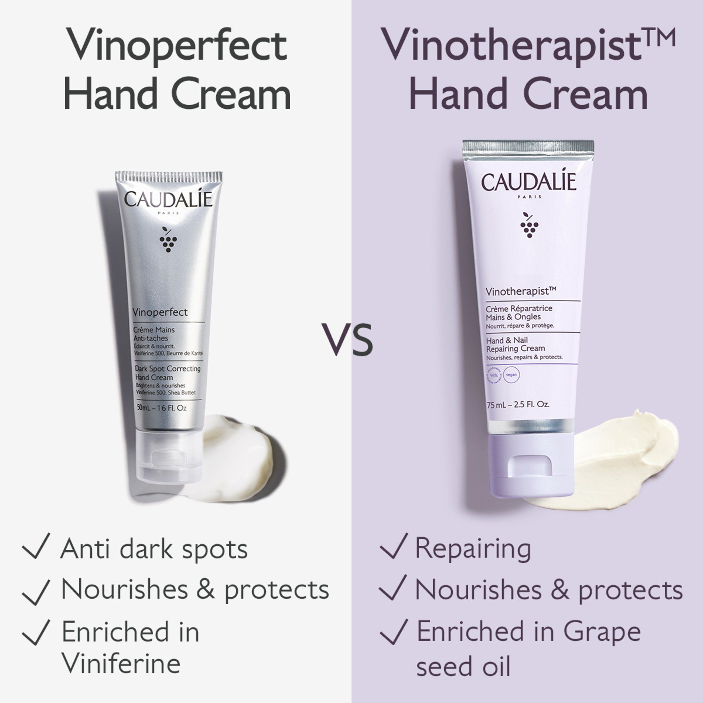 Vinotherapist - Hand & Nail Cream 75 ml