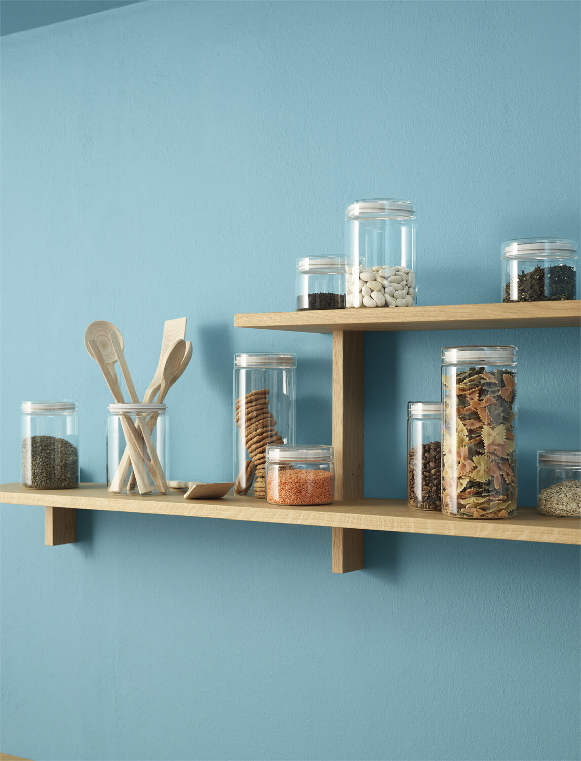 STORE-IT opbevaringsglas 1,5 l, light grey