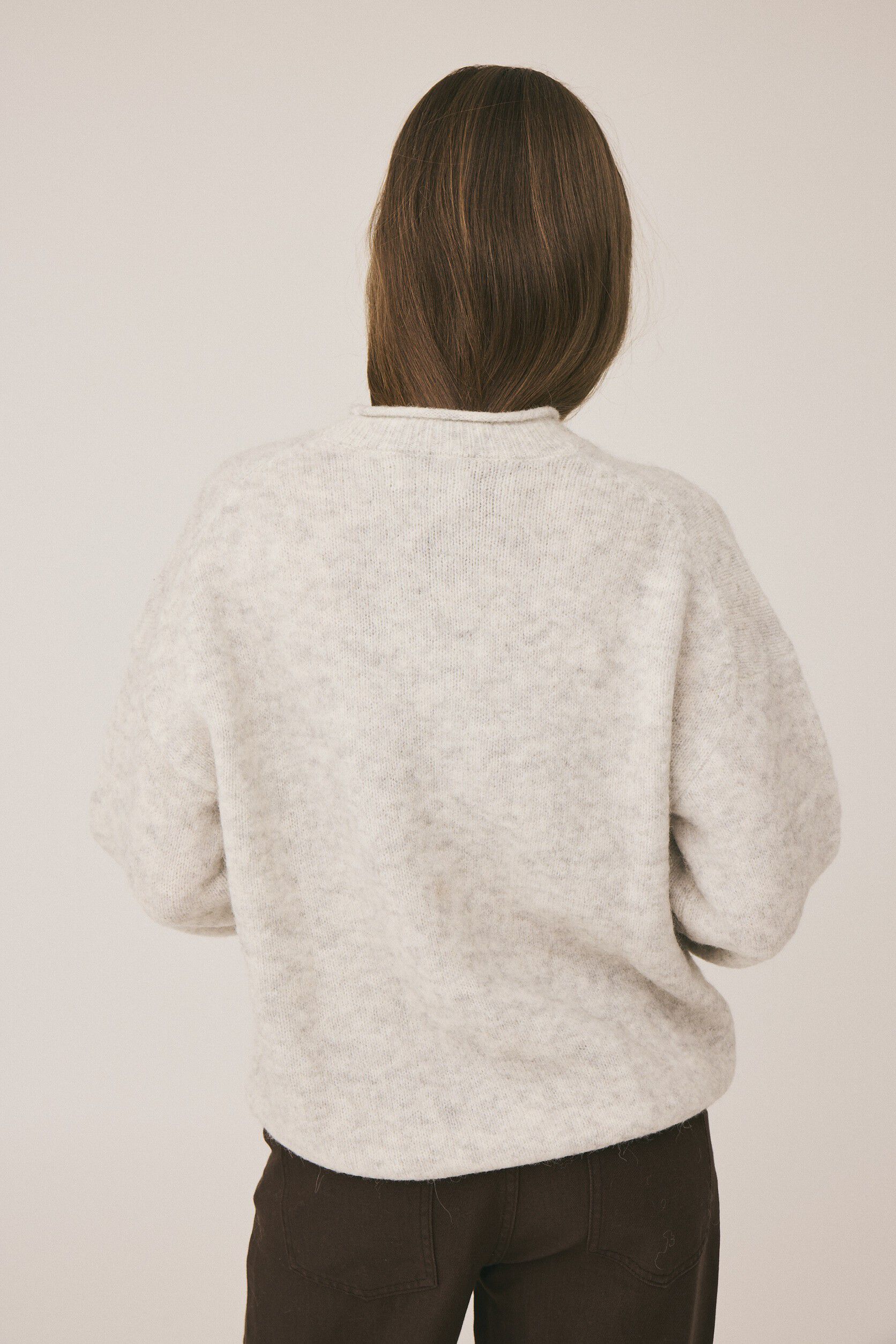 Cindi 9 Striksweater - Alpakamix RWS