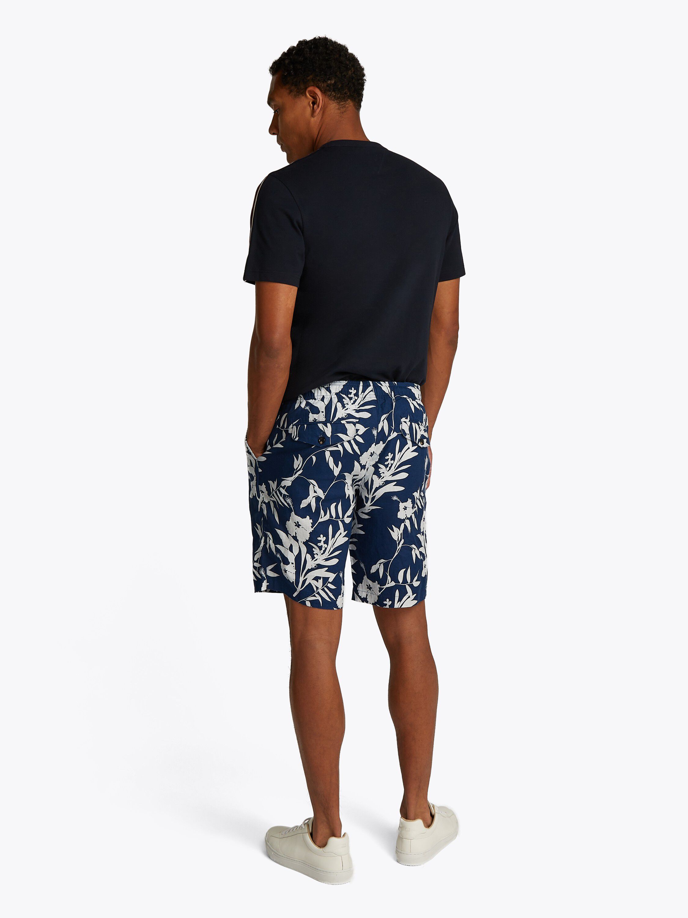 HARLEM PO LINEN PRINT SHORT