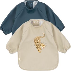 2 PACK DINNER BIB WITH SLEEVES