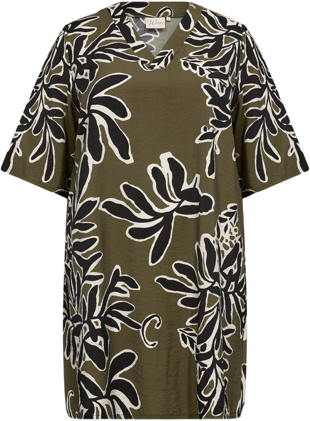 Curvy WA-LINNEA 3 Tunika Oliven