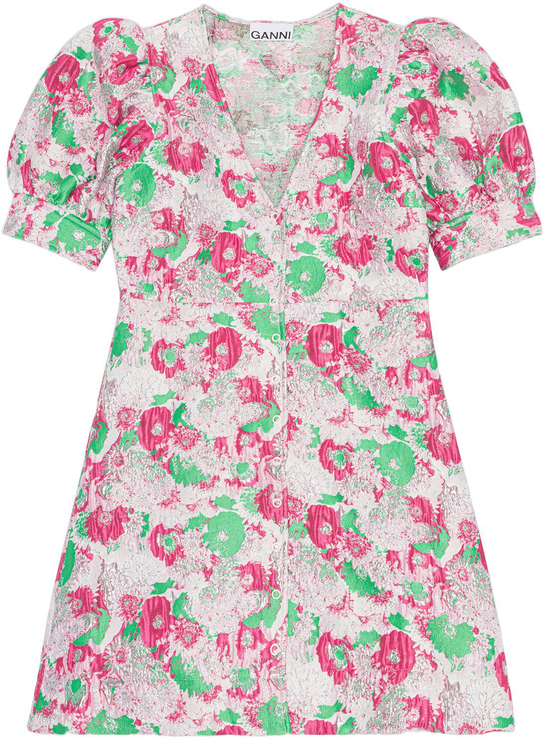 3D Jacquard Minikjole