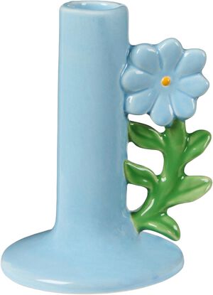 Stage t/2,2 cm lys st&oslash;vbl&aring; m/st&oslash;vbl&aring; blomst