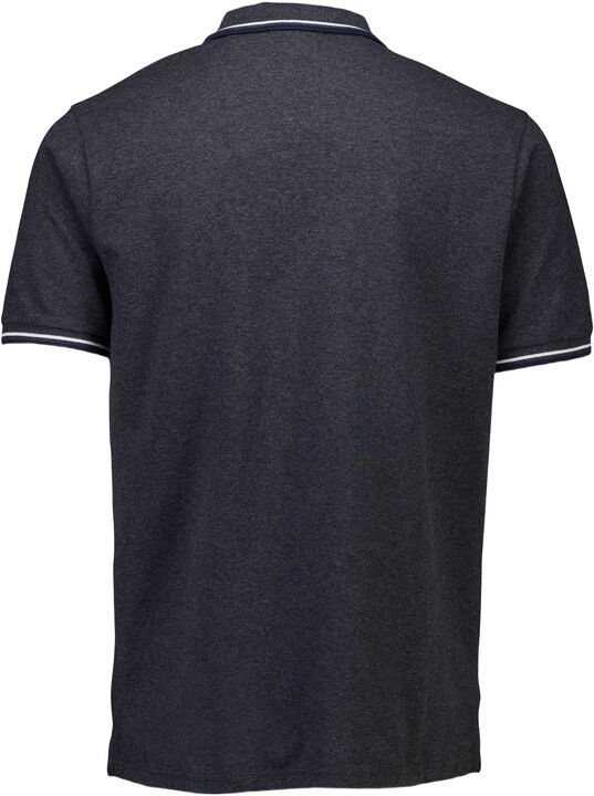 Polo shirt with zip recycled