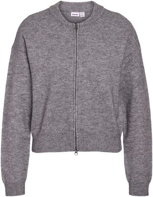 NMHARLOW L/S ZIP KNIT JACKET