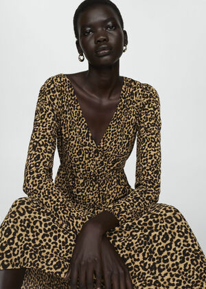 Leopard gown