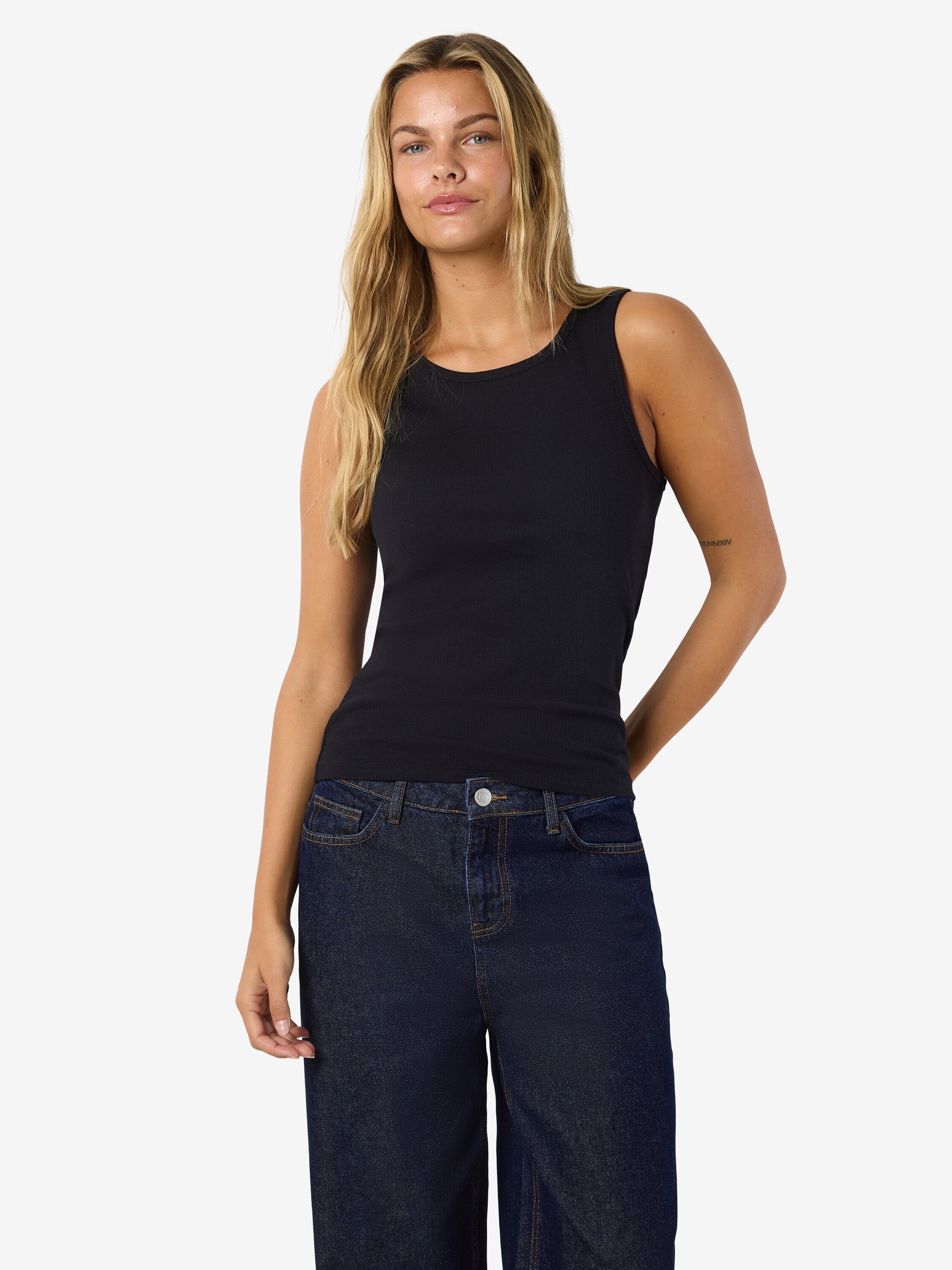 Nmmaya S/L almindelig tanktop Noos