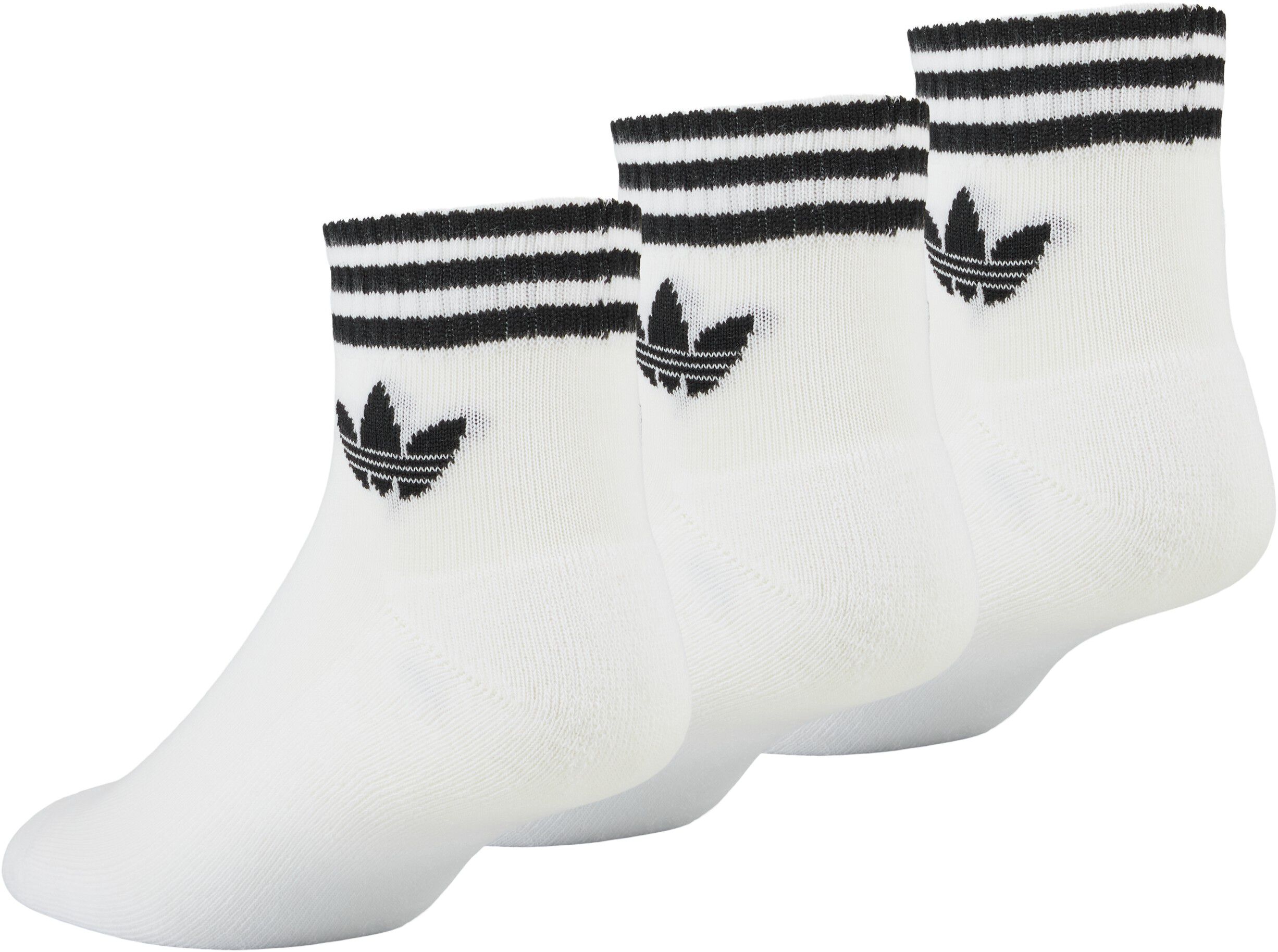 3-Stripes Ankelstr&oslash;mper 3 pak