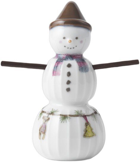 Hammersh&oslash;i Christmas Snedreng H9 hvid m. deko