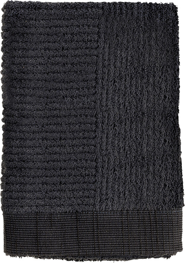 Håndklæde Sort Classic 50x70 cm.