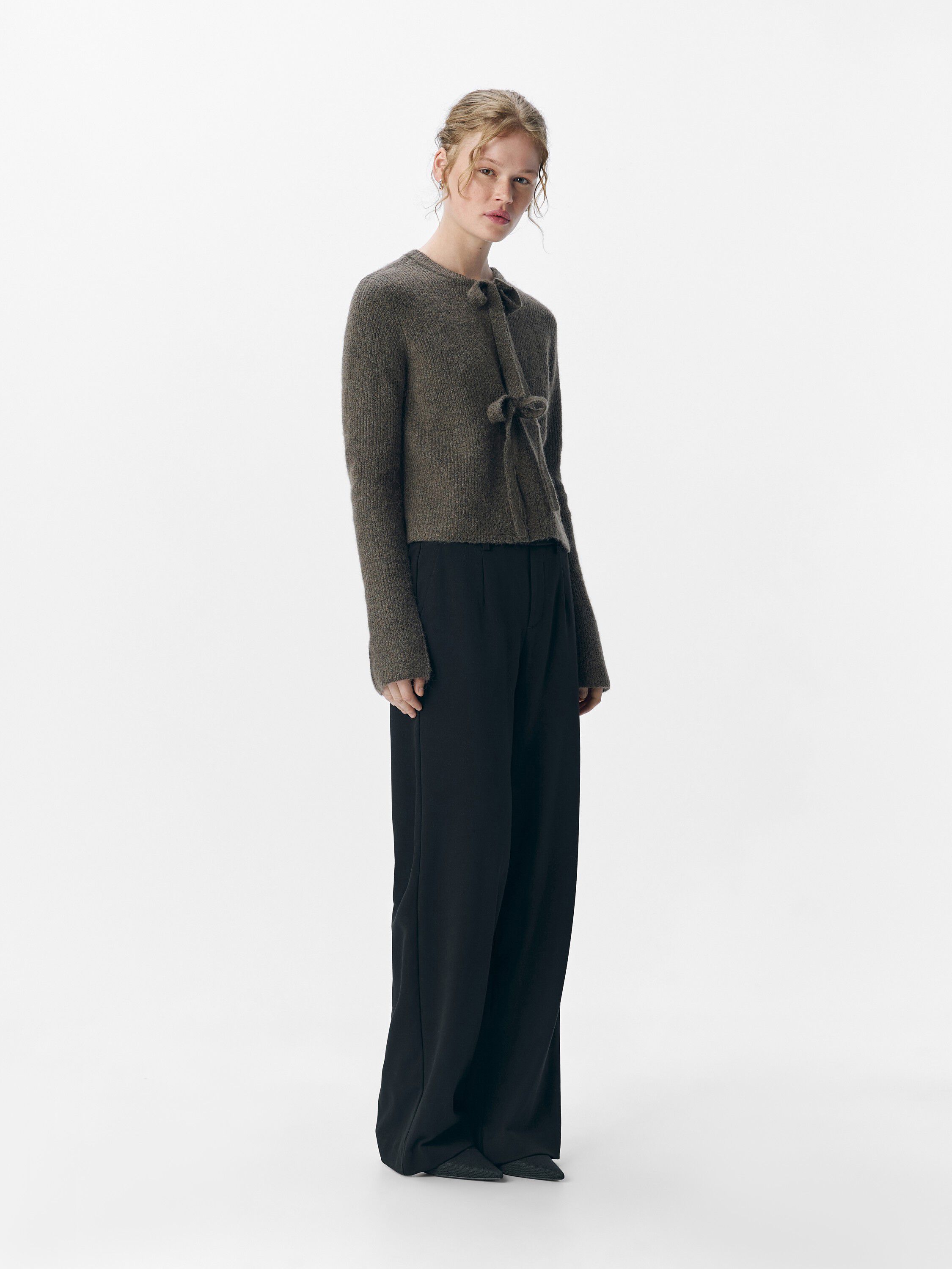 OBJPARVI KNIT CARDIGAN NOOS