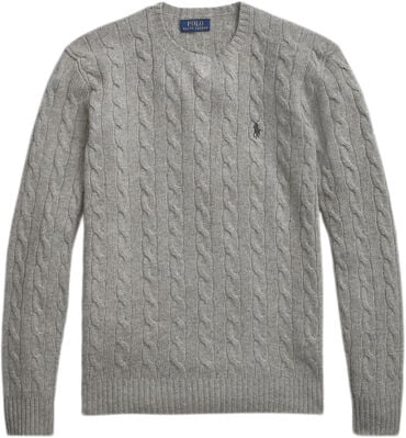 Cable-Knit Wool-Cashmere Sweater