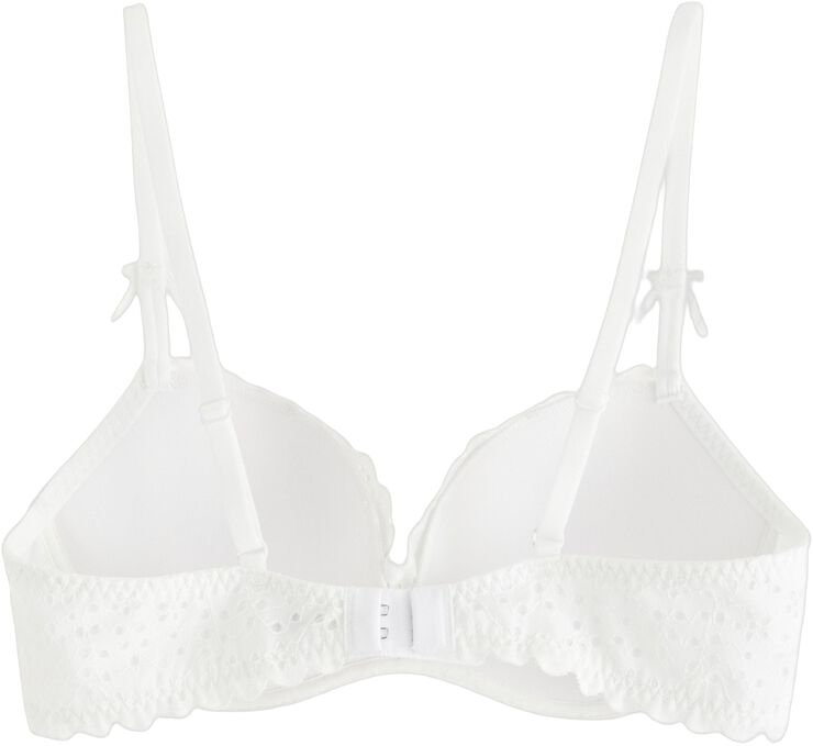 Pushup-bh med broderie anglaise