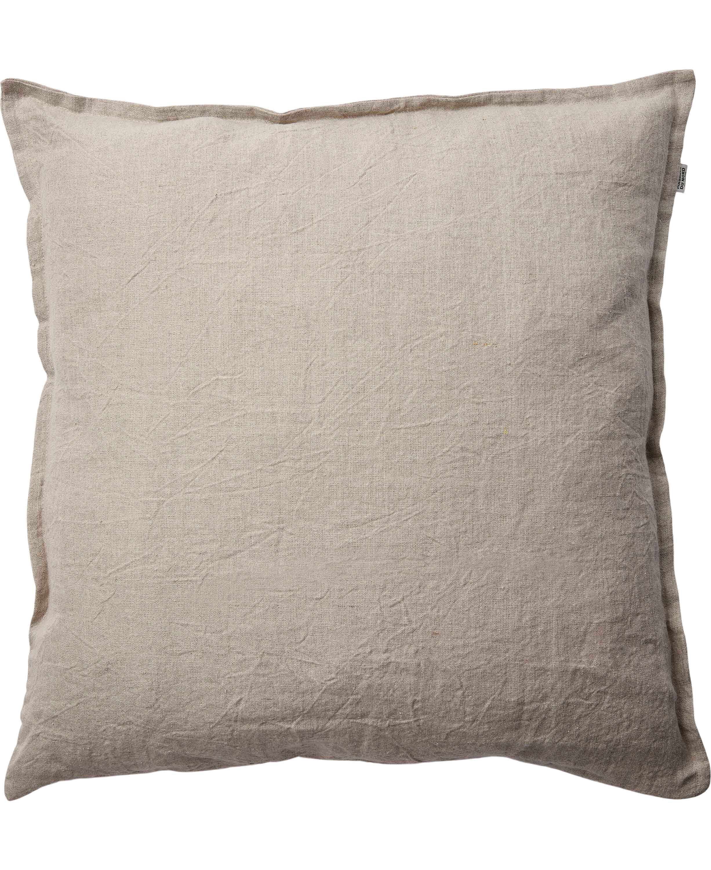 H&oslash;r vasket pude 60x60 Natural