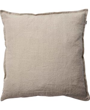 Hør vasket pude 60x60 Natural