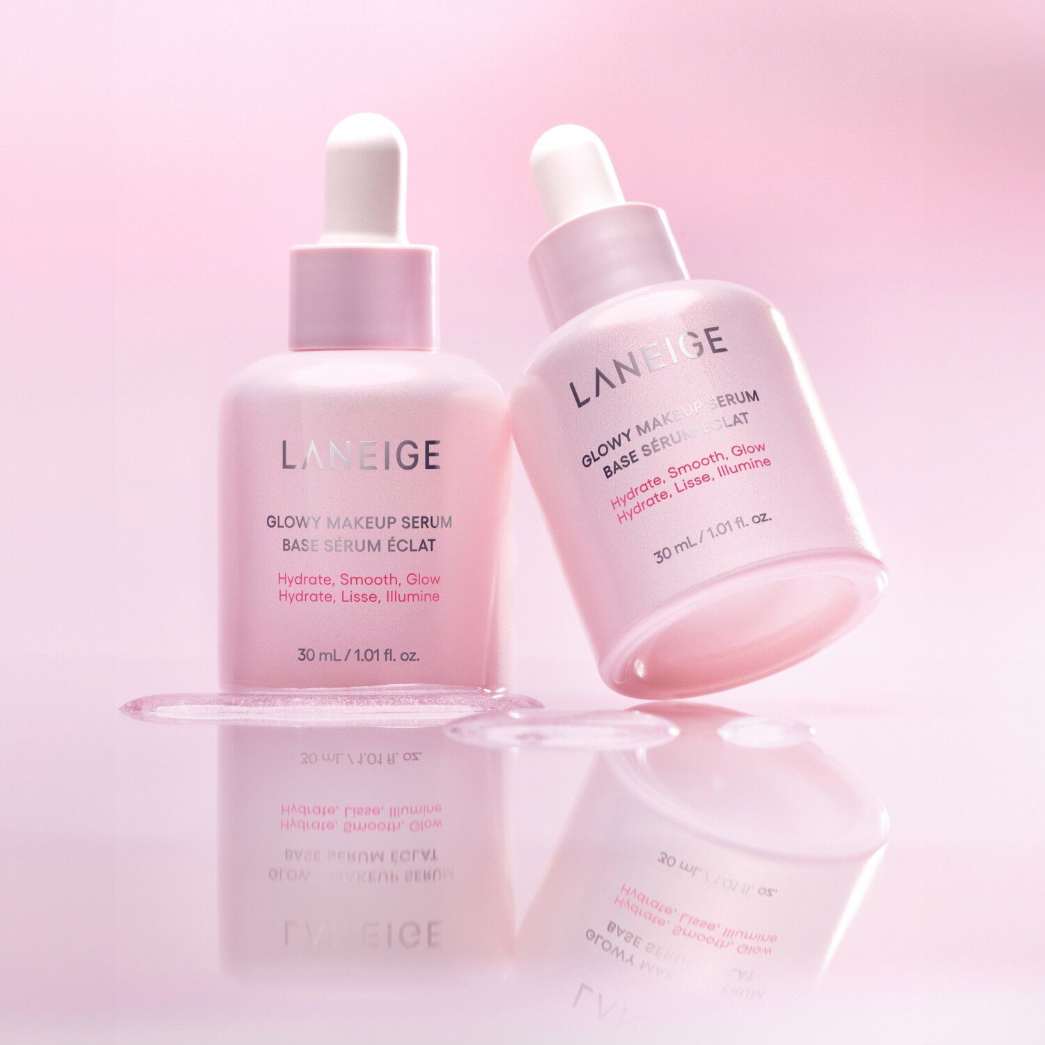 Glowy Makeup Serum - Gl&oslash;dgivende base som serum