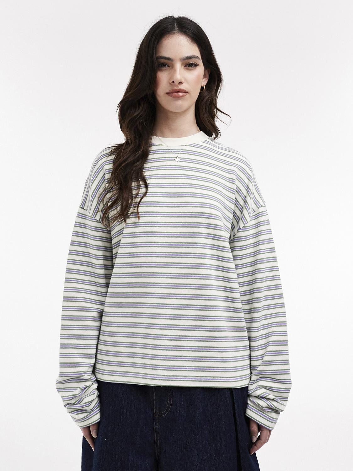 TSKAMILLE LS SKATER TEE JRS - COTTON