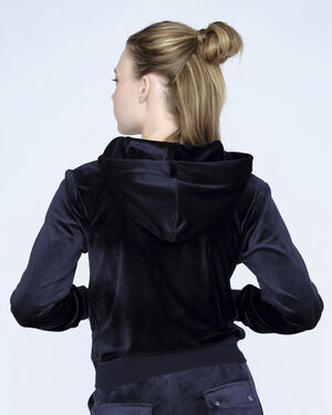 Robertson Classic Velour Zip Trough Hoodie