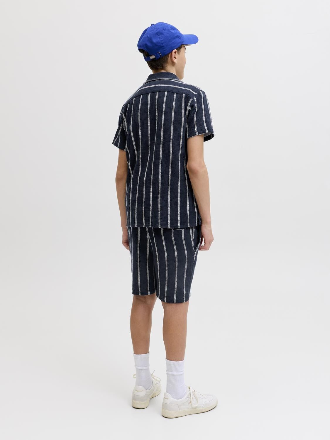 JORCOBA STRIPE RESORT SHIRT SS SN J