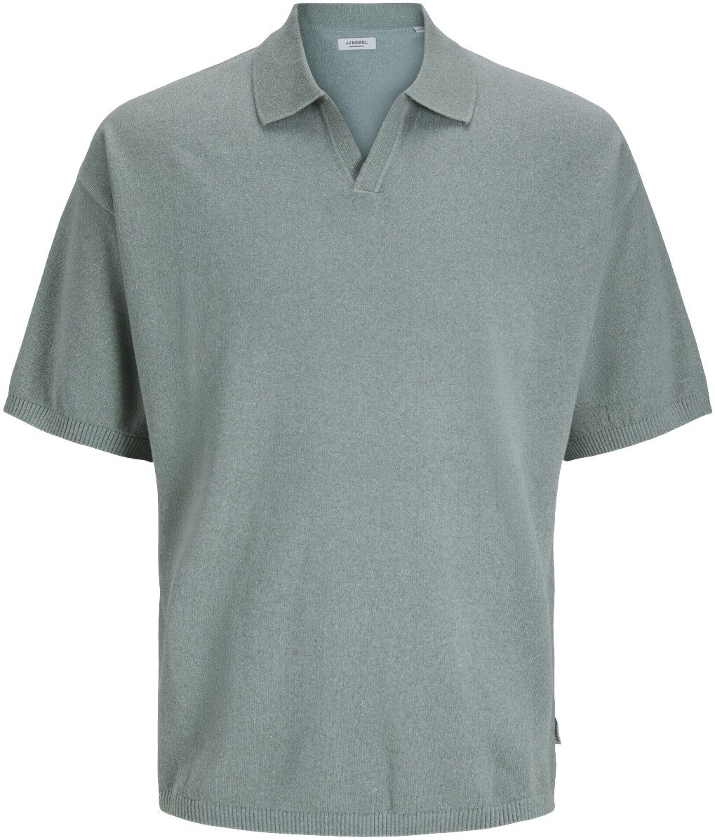 JREBCALLUM KNIT SPLIT NECK