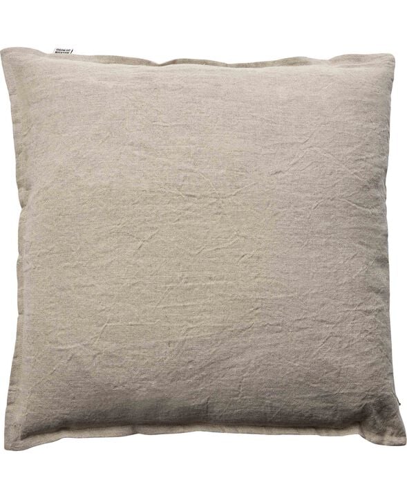 Hør vasket pude 50x50 Natural