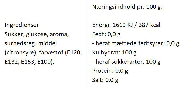 Mumi K&aelig;rlighed bolcher med smag af jordb&aelig;r, kirseb&aelig;r og bl&aring;b&aelig;r Mumi