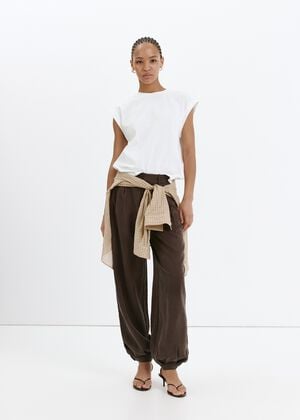 Short-sleeved cotton t-shirt