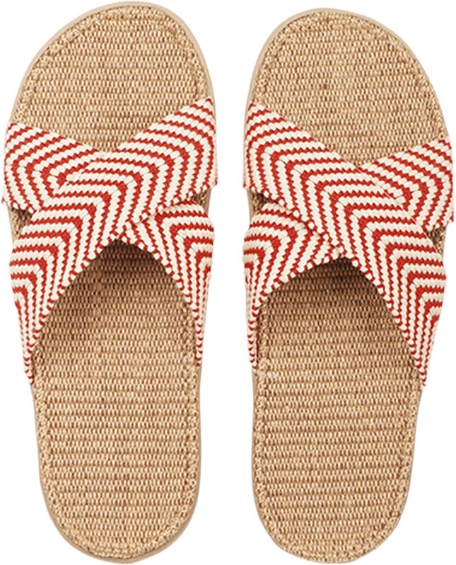 MOLONA - SANDAL - JUTE SOLE & COTTON STRAPS