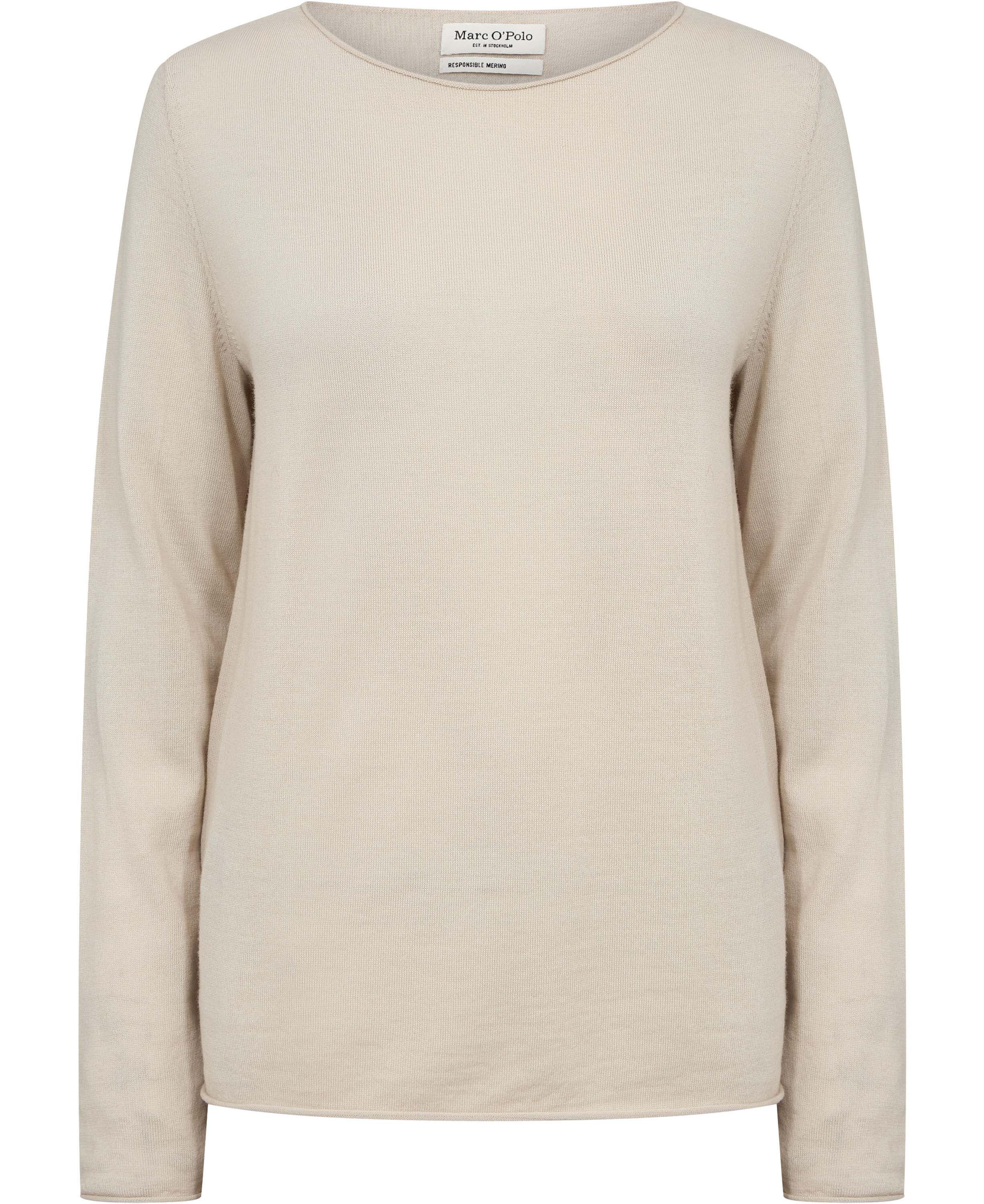 Pullover, longsleeve, boat neck