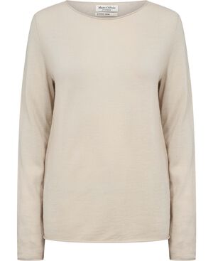 Pullover, longsleeve, boat neck