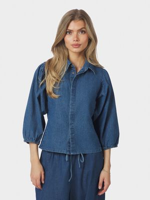 Wandana Denim Blouse