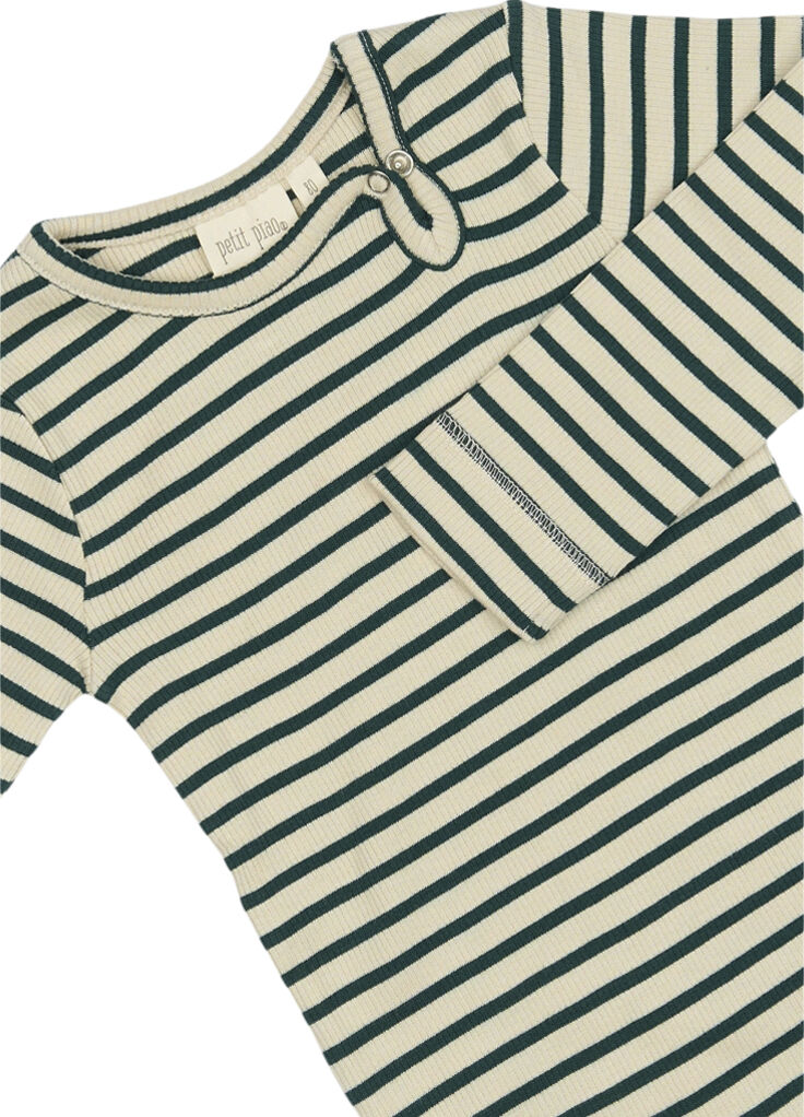 Body L/S Modal Striped