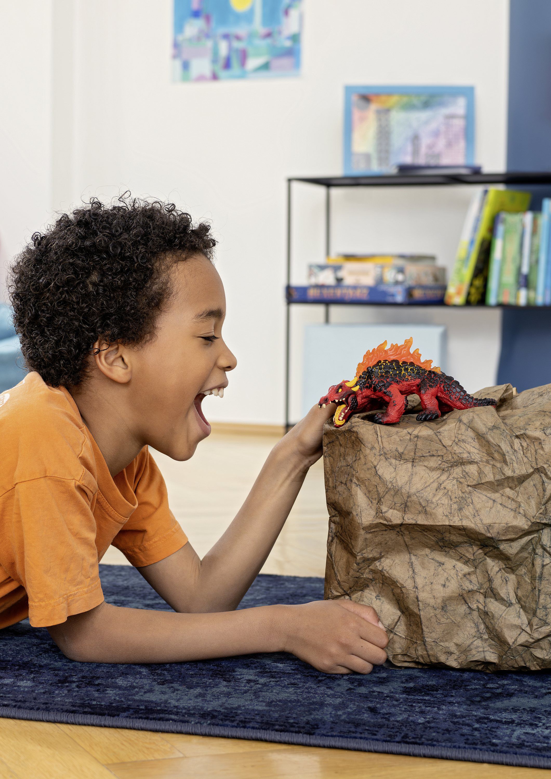 Schleich Magma Lizard