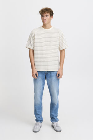 CFFREDERIK striped structured tee