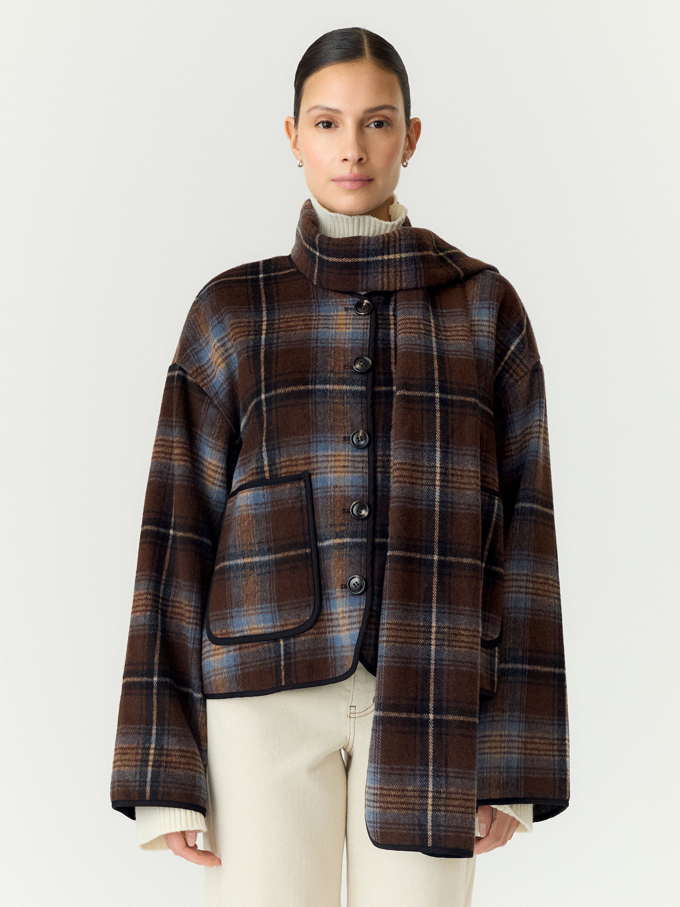 Yascalino Ls Scarf Jacket