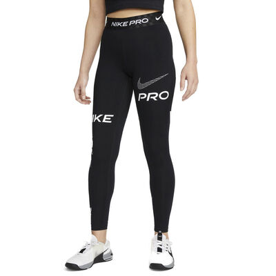 Pro Dri Fit Mid Rise Full Length Graphic Tights