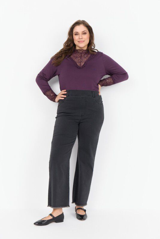 Curvy WA-SUMMER 5 Bukser M&oslash;rk gr&aring;