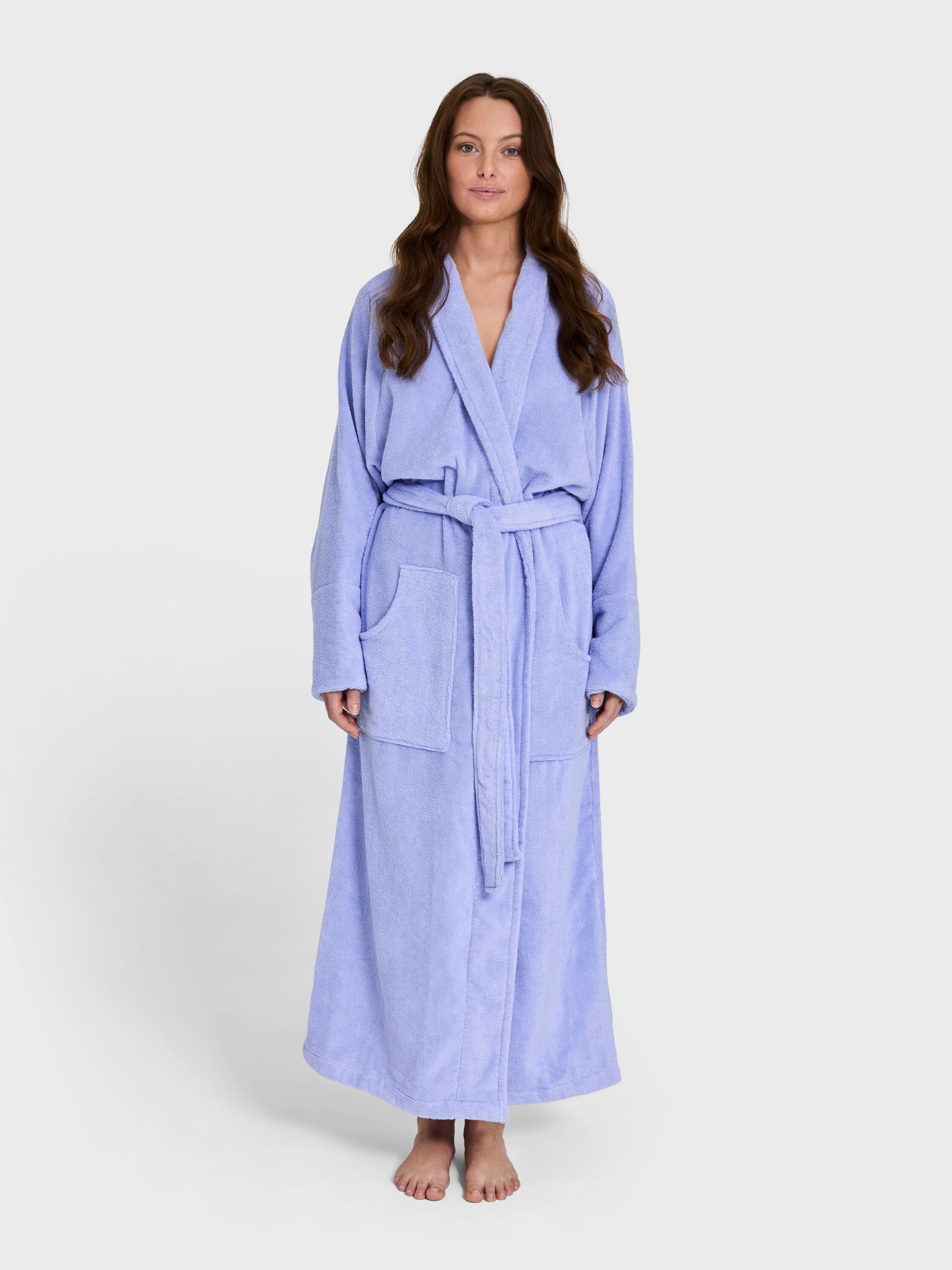 Naram Bathrobe - lavender blue S/M
