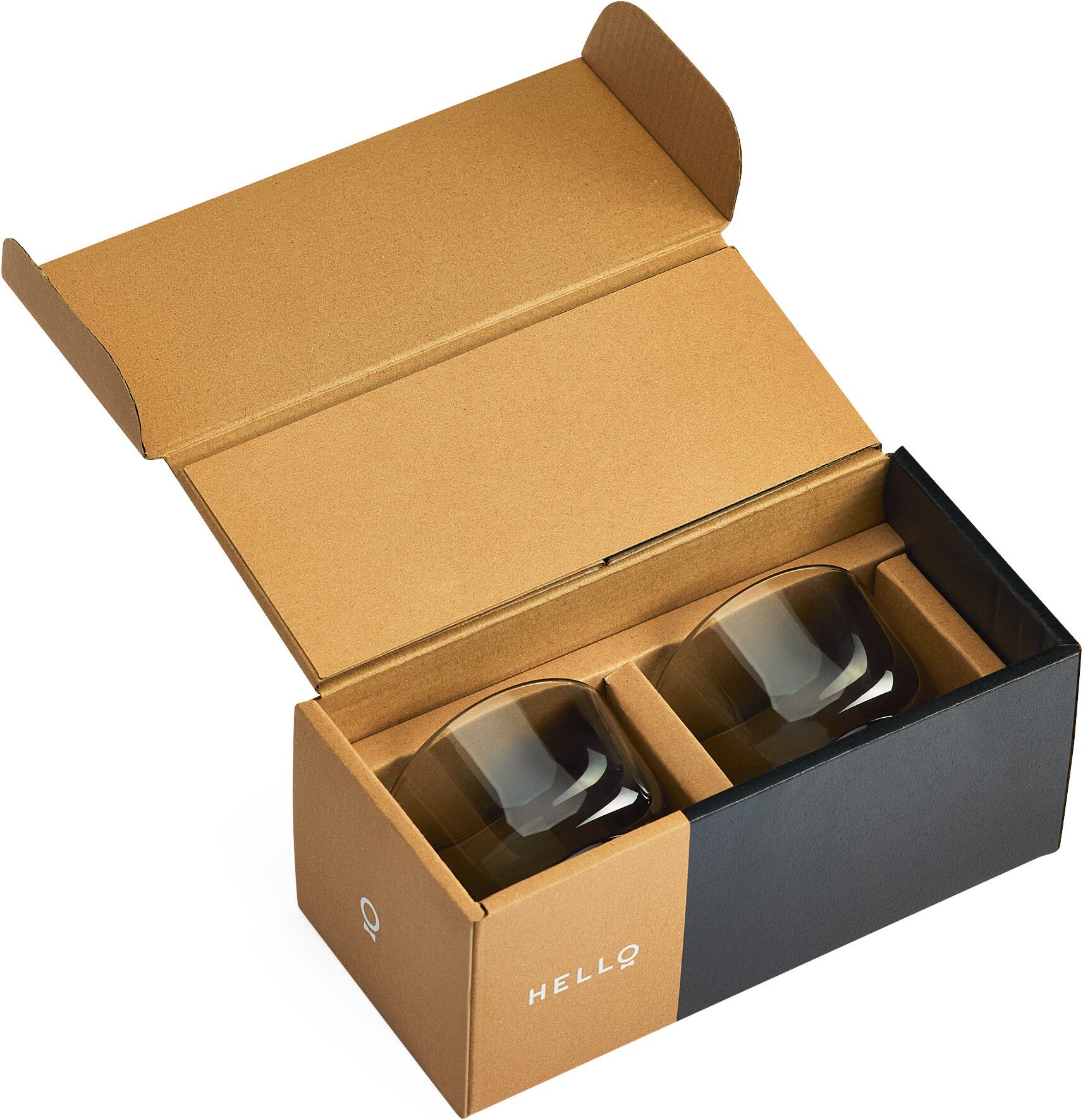 Pirch Cortado, Smoke, set of 2
