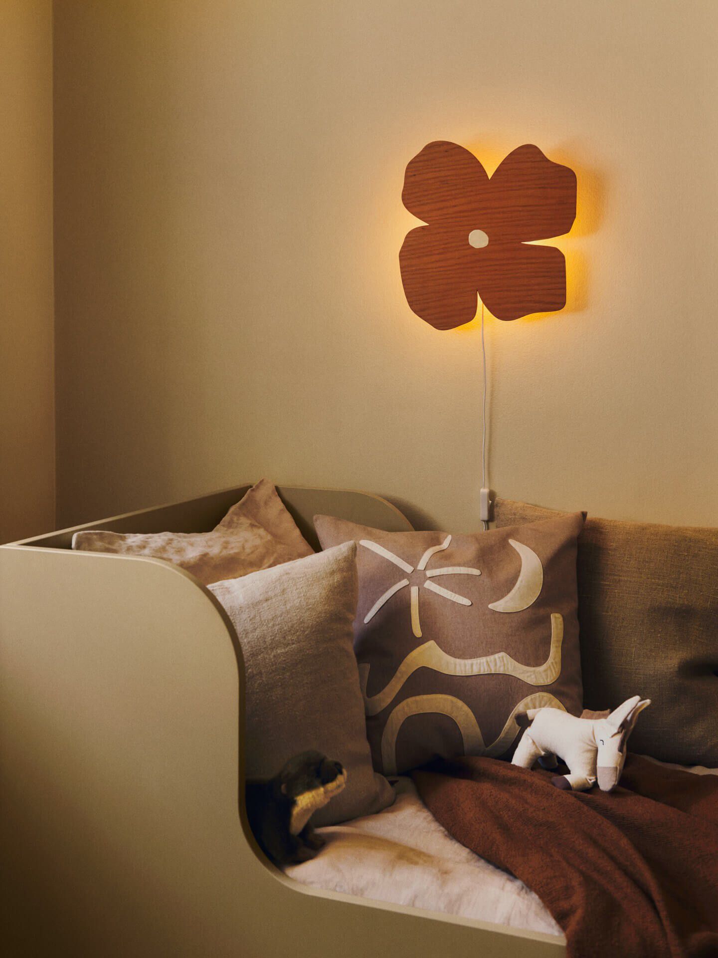 Poesie Lamp - Brown Clay