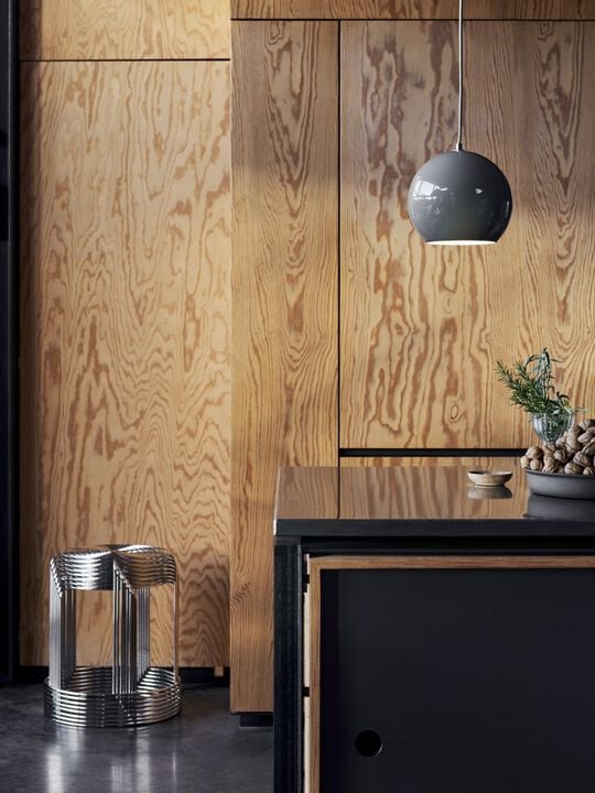 Topan Pendant VP6, Grey Beige