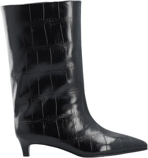 BIAAMELIA Wide Mid Pull On Boot Faux Leather